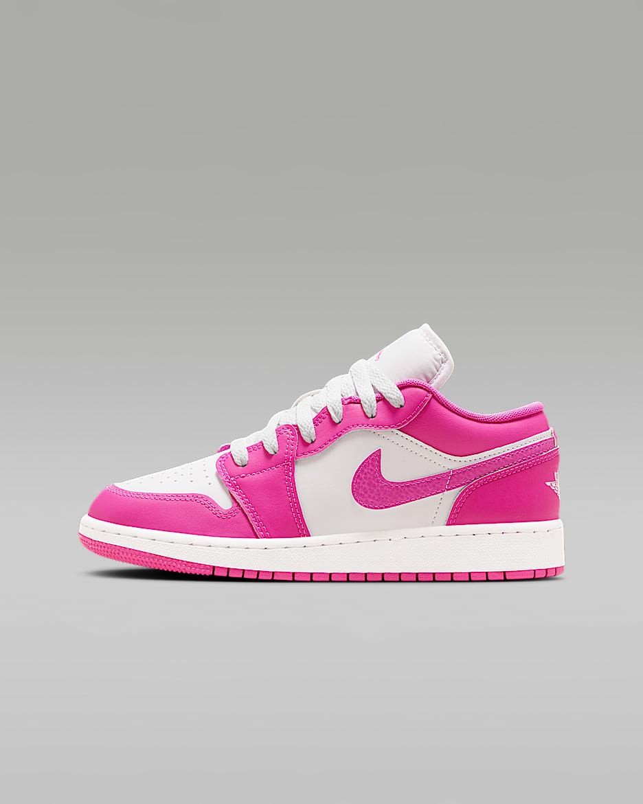 The pink and white jordans hotsell